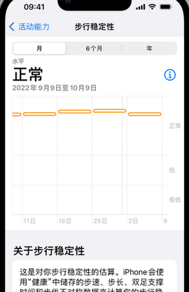 德化iPhone手机维修如何在iPhone开启'步行稳定性通知'