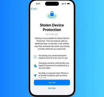 德化苹果授权维修店分享被盗设备保护功能开启方法 