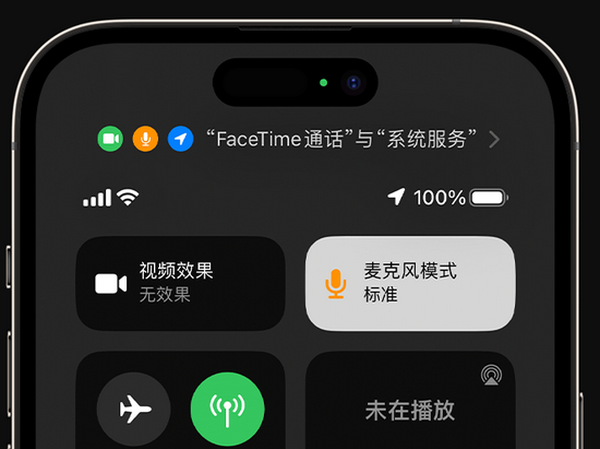 德化苹果授权维修网点分享iPhone在通话时让你的声音更清晰 