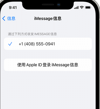 德化apple维修iPhone上无法正常发送iMessage信息 