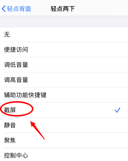 德化苹果手机维修分享iPhone12如何启用双击截屏 